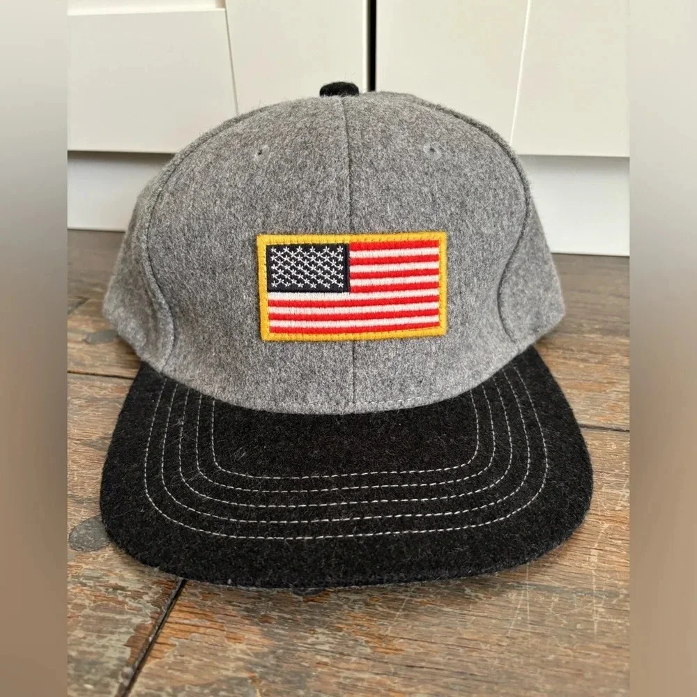 American Eagle American Flag Hat
